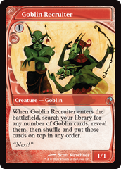 Goblin Recruiter (Future Sight) [Mystery Booster 2] | Deep Dive Games St. Marys