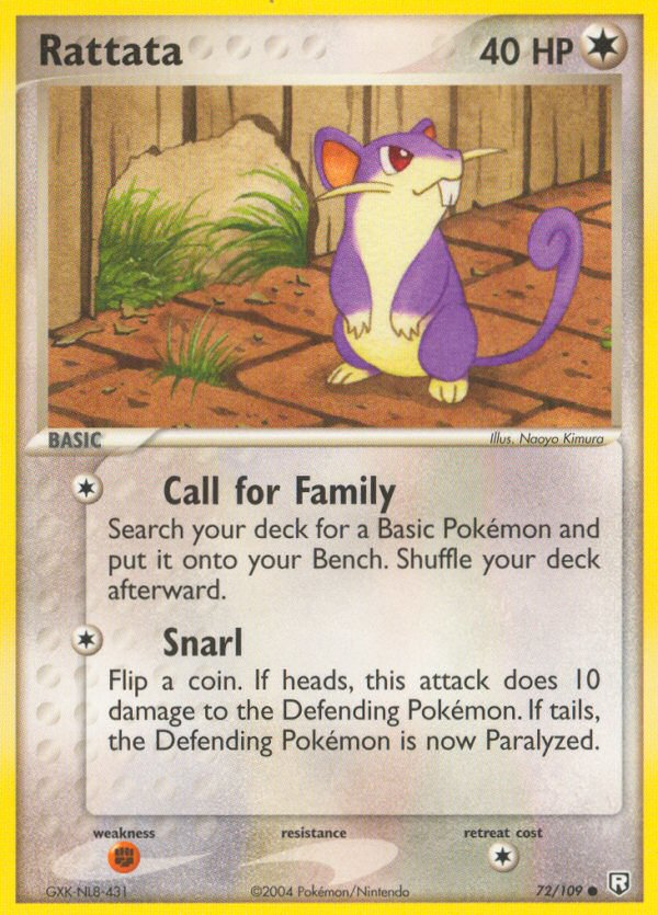 Rattata (72/109) [EX: Team Rocket Returns] | Deep Dive Games St. Marys