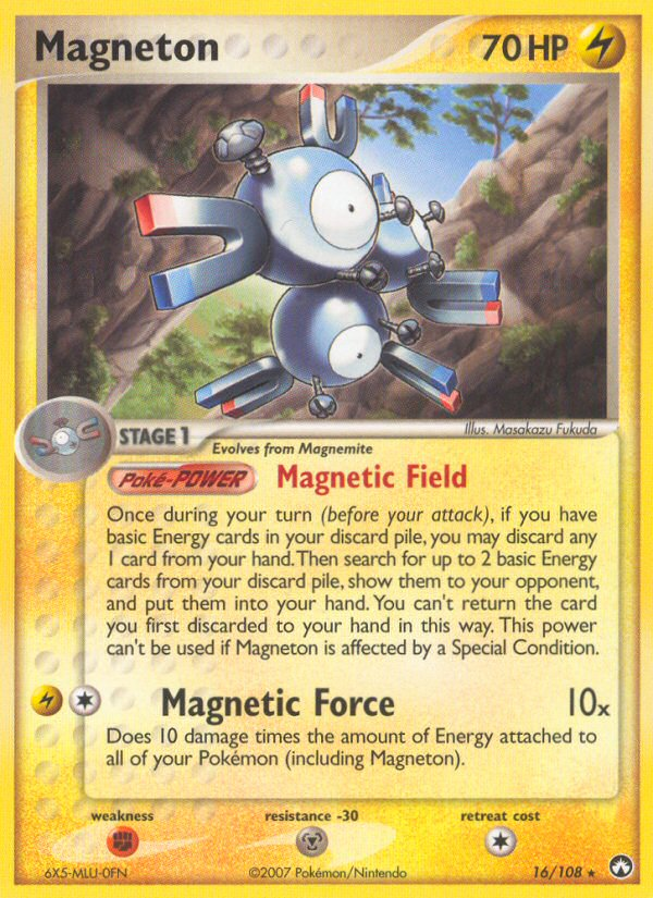 Magneton (16/108) [EX: Power Keepers] | Deep Dive Games St. Marys