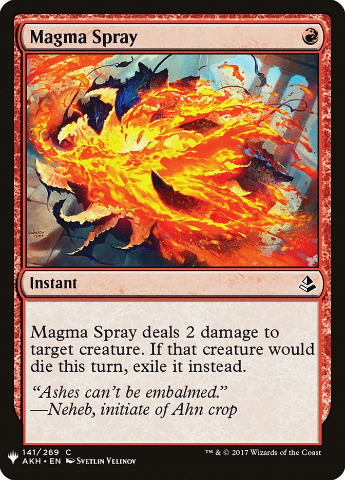 Magma Spray [Mystery Booster] | Deep Dive Games St. Marys