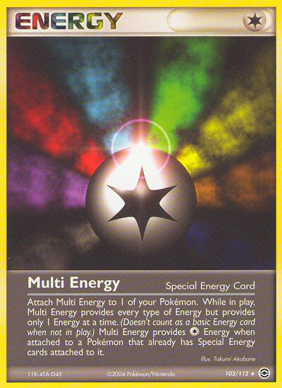 Multi Energy (103/112) [EX: FireRed & LeafGreen] | Deep Dive Games St. Marys