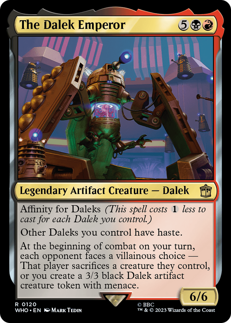 The Dalek Emperor (Extended Art) [Doctor Who] | Deep Dive Games St. Marys