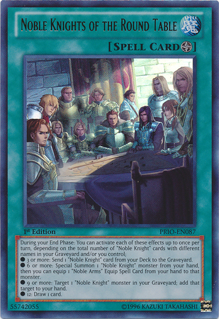 Noble Knights of the Round Table [PRIO-EN087] Ultra Rare | Deep Dive Games St. Marys