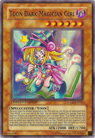 Toon Dark Magician Girl [JUMP-EN010] Ultra Rare | Deep Dive Games St. Marys