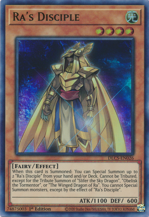 Ra's Disciple [DLCS-EN026] Ultra Rare | Deep Dive Games St. Marys