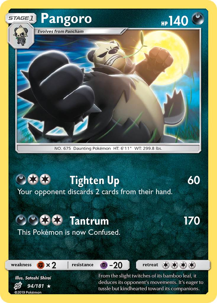 Pangoro (94/181) [Sun & Moon: Team Up] | Deep Dive Games St. Marys