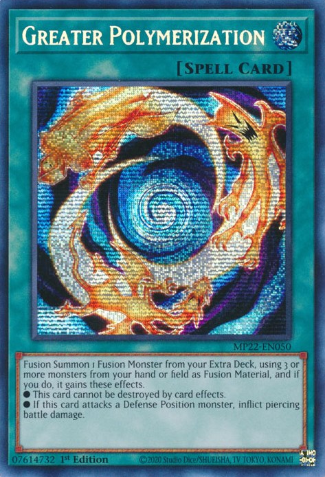 Greater Polymerization [MP22-EN050] Prismatic Secret Rare | Deep Dive Games St. Marys