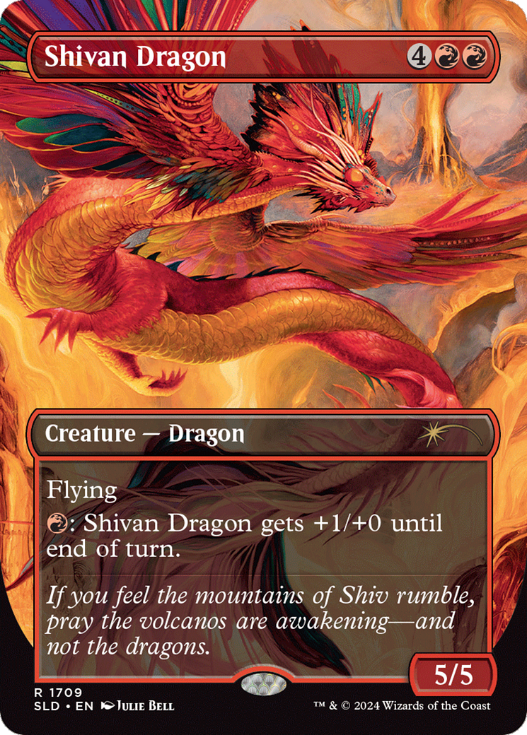 Shivan Dragon [Secret Lair Drop Series] | Deep Dive Games St. Marys