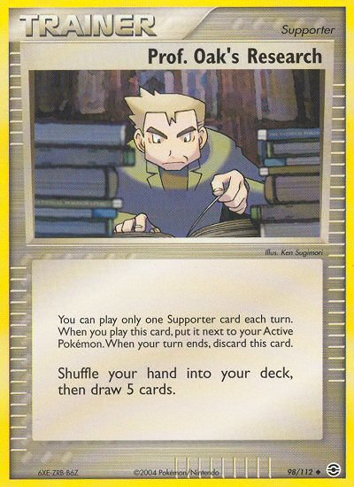 Prof. Oak's Research (98/112) [EX: FireRed & LeafGreen] | Deep Dive Games St. Marys