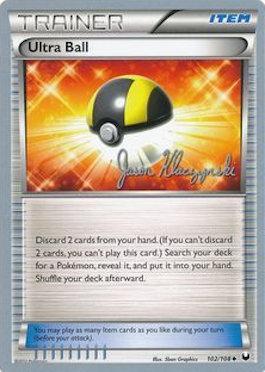 Ultra Ball (102/108) (Darkrai Deck - Jason Klaczynski) [World Championships 2013] | Deep Dive Games St. Marys