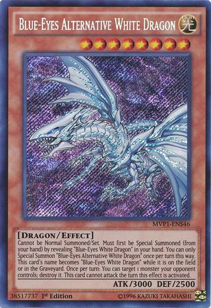 Blue-Eyes Alternative White Dragon [MVP1-ENS46] Secret Rare | Deep Dive Games St. Marys