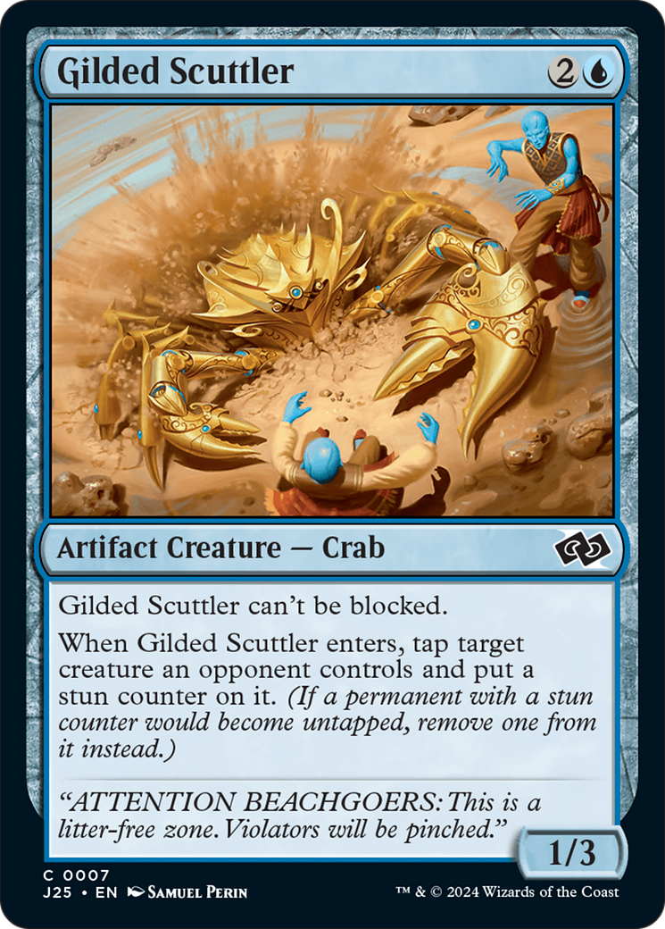 Gilded Scuttler [Foundations Jumpstart] | Deep Dive Games St. Marys