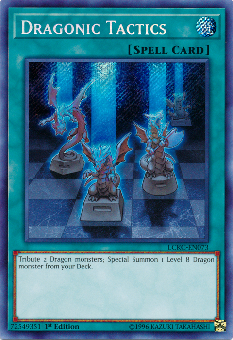 Dragonic Tactics [LCKC-EN073] Secret Rare | Deep Dive Games St. Marys