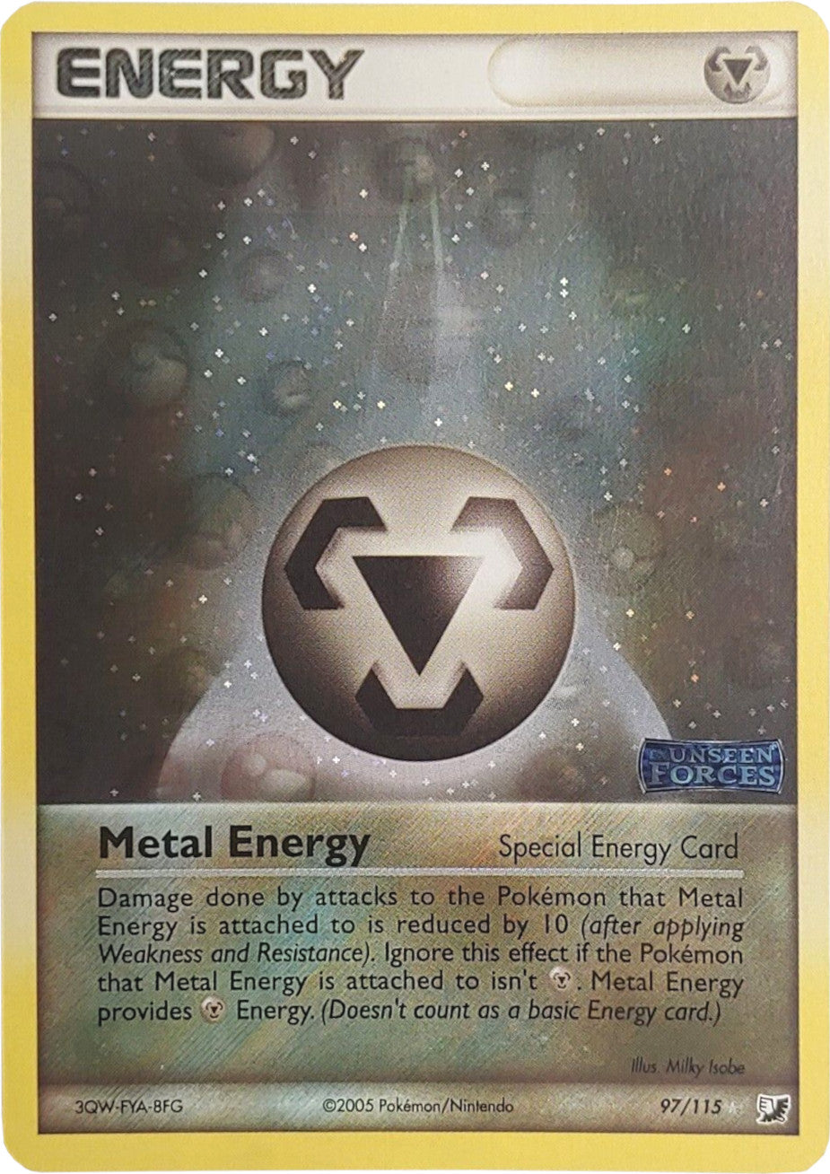 Metal Energy (97/115) (Stamped) [EX: Unseen Forces] | Deep Dive Games St. Marys