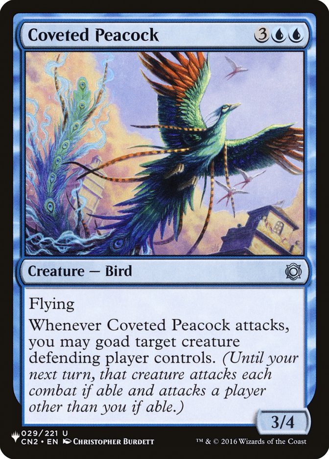 Coveted Peacock [The List] | Deep Dive Games St. Marys