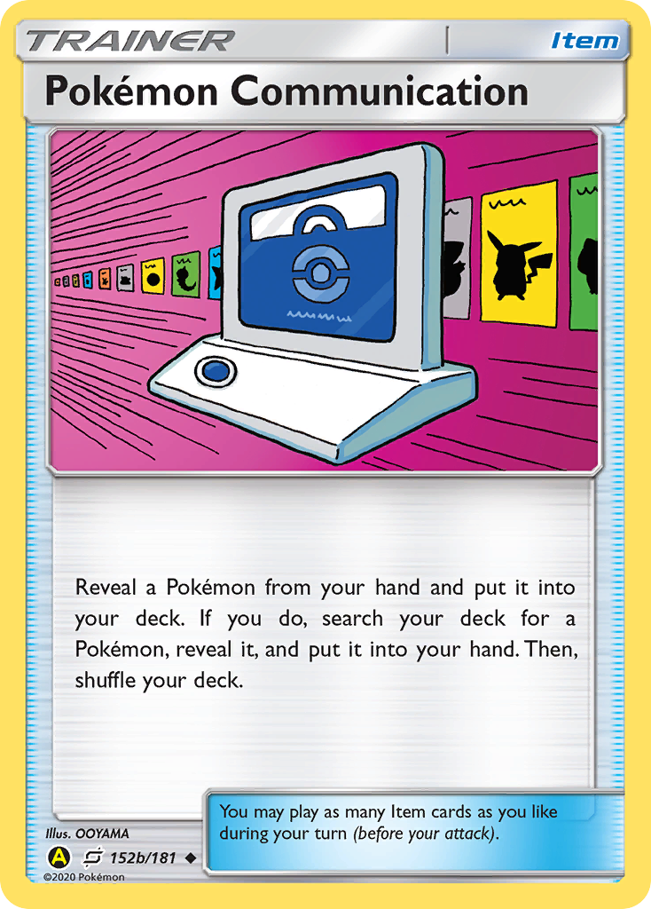 Pokemon Communication (152b/181) [Alternate Art Promos] | Deep Dive Games St. Marys