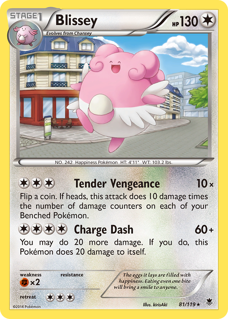 Blissey (81/119) [XY: Phantom Forces] | Deep Dive Games St. Marys