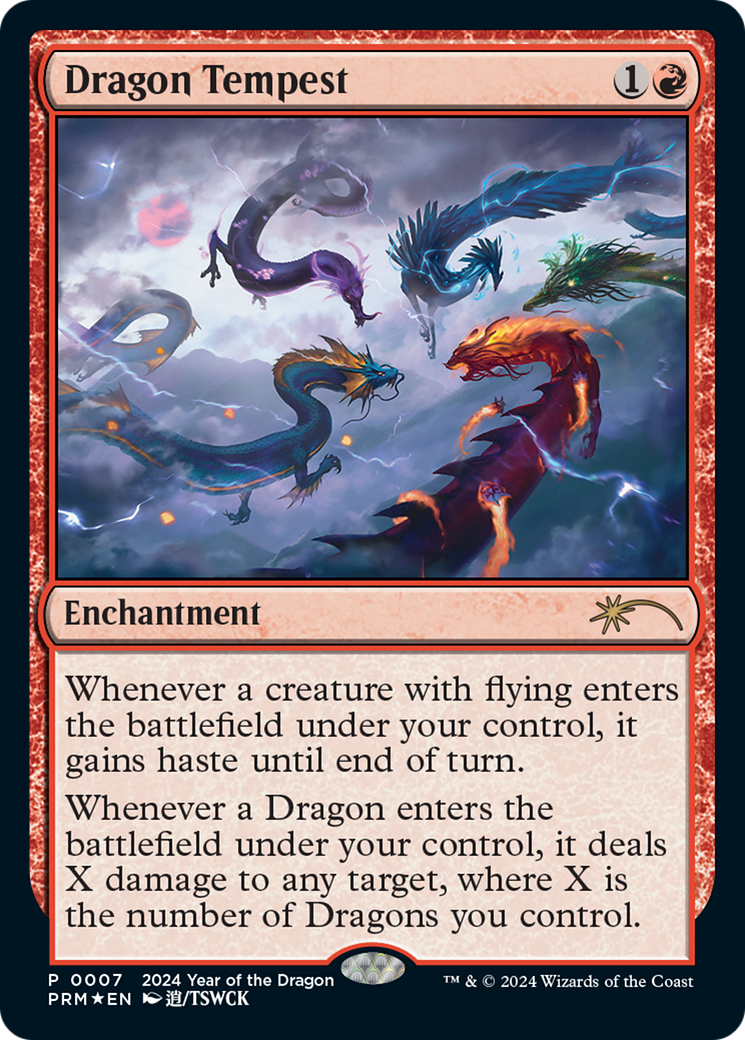 Dragon Tempest (Year of the Dragon 2024) [Standard Showdown Promos] | Deep Dive Games St. Marys