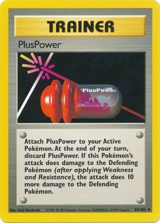 PlusPower (84/102) [Base Set Unlimited] | Deep Dive Games St. Marys