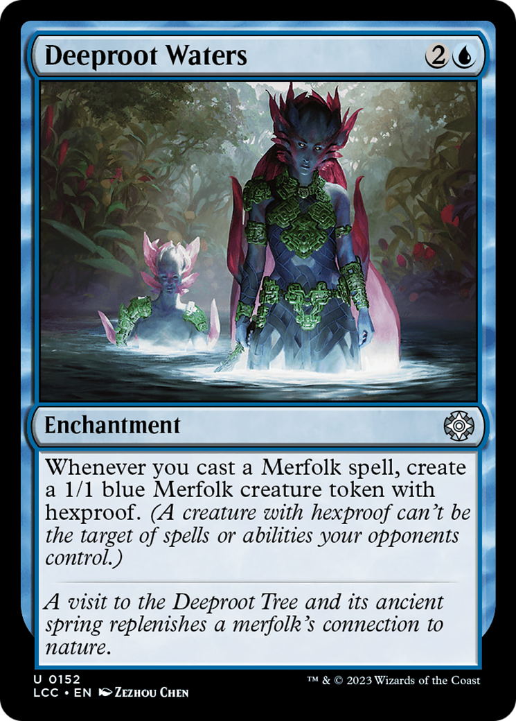 Deeproot Waters [The Lost Caverns of Ixalan Commander] | Deep Dive Games St. Marys