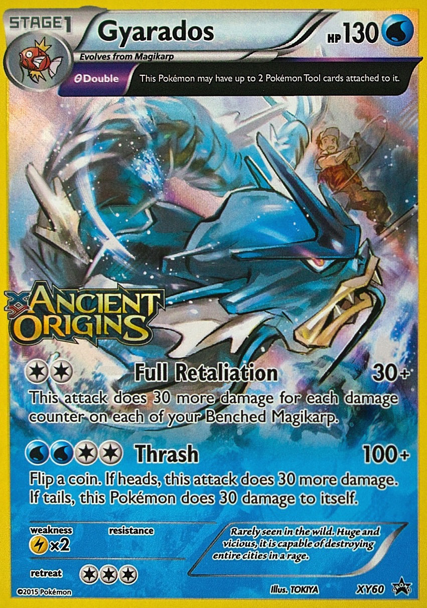 Gyarados (XY60) (Prerelease Promo) [XY: Black Star Promos] | Deep Dive Games St. Marys