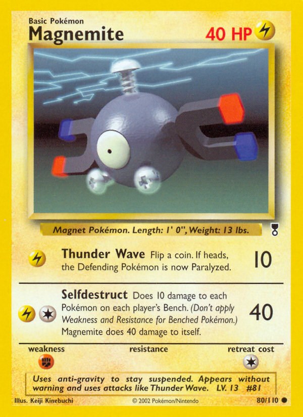 Magnemite (80/110) [Legendary Collection] | Deep Dive Games St. Marys