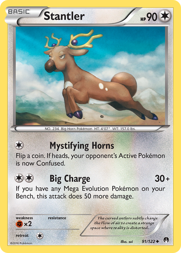 Stantler (91/122) [XY: BREAKpoint] | Deep Dive Games St. Marys