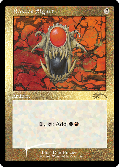 Rakdos Signet (Retro) (Foil Etched) [Secret Lair Drop Series] | Deep Dive Games St. Marys
