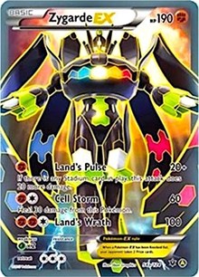 Zygarde EX (54a/124) (Alternate Art Promo) [XY: Fates Collide] | Deep Dive Games St. Marys