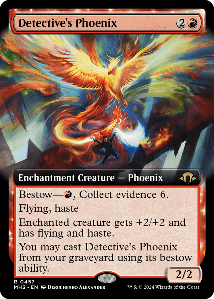 Detective's Phoenix (Extended Art) [Modern Horizons 3] | Deep Dive Games St. Marys