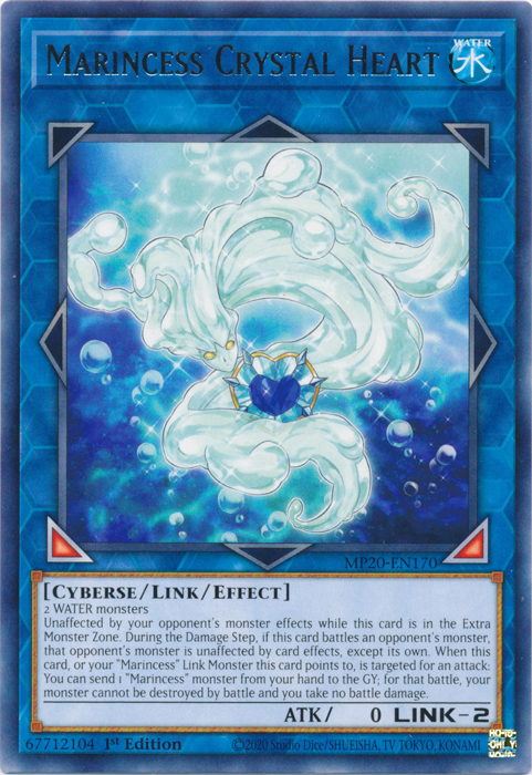 Marincess Crystal Heart [MP20-EN170] Rare | Deep Dive Games St. Marys