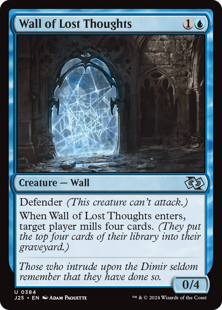 Wall of Lost Thoughts [Foundations Jumpstart] | Deep Dive Games St. Marys