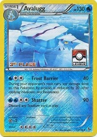 Avalugg (31/106) (League Promo 3rd Place) [XY: Flashfire] | Deep Dive Games St. Marys