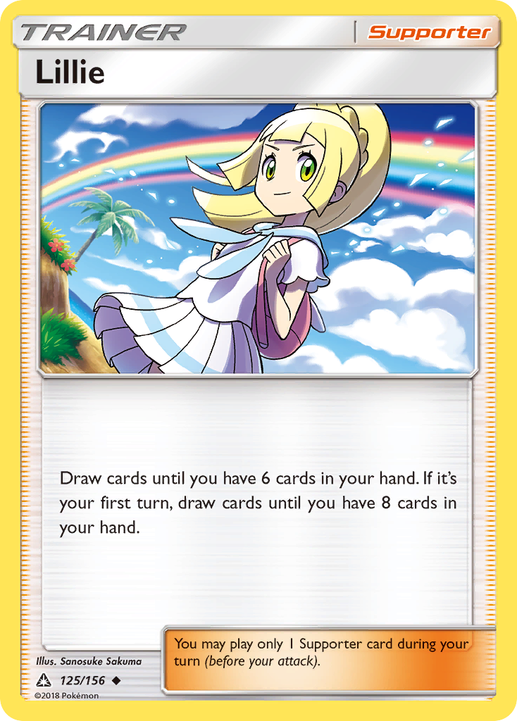 Lillie (125/156) [Sun & Moon: Ultra Prism] | Deep Dive Games St. Marys