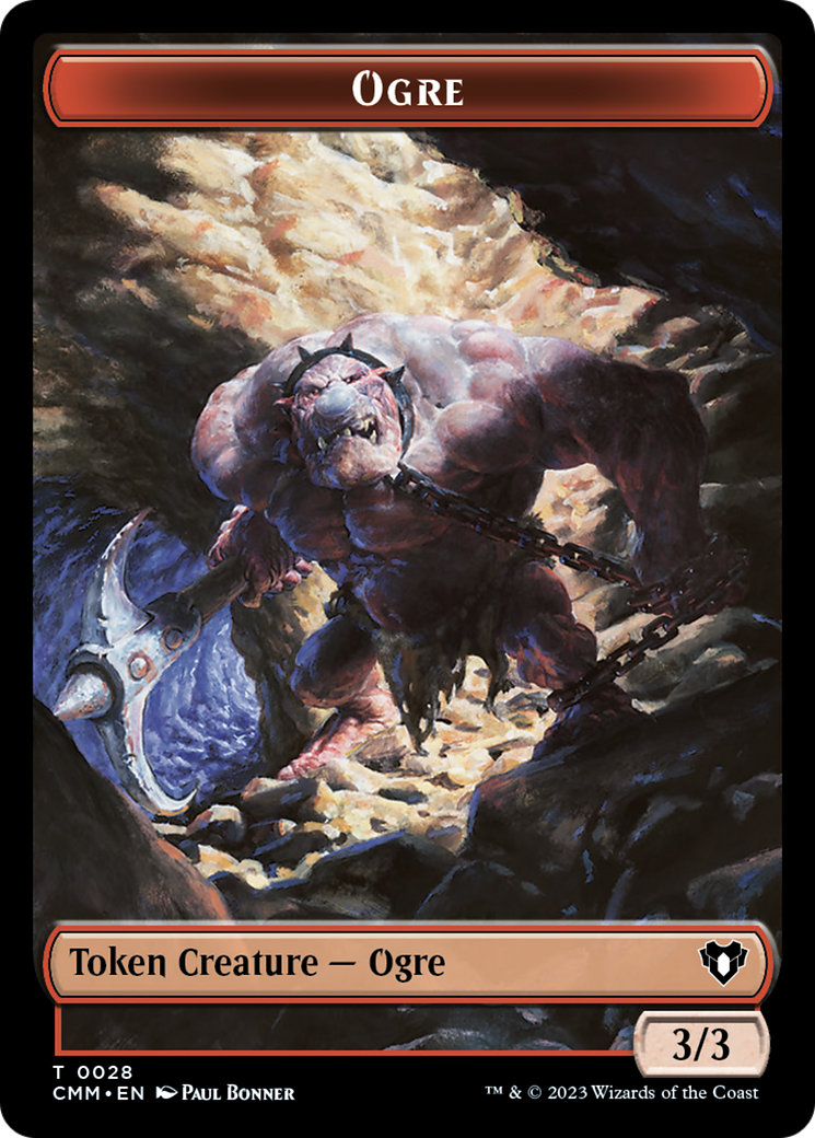 Ogre Token [Commander Masters Tokens] | Deep Dive Games St. Marys