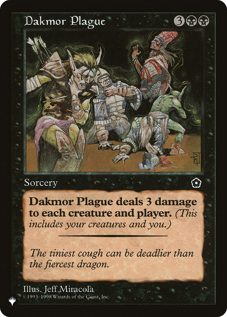 Dakmor Plague [The List] | Deep Dive Games St. Marys