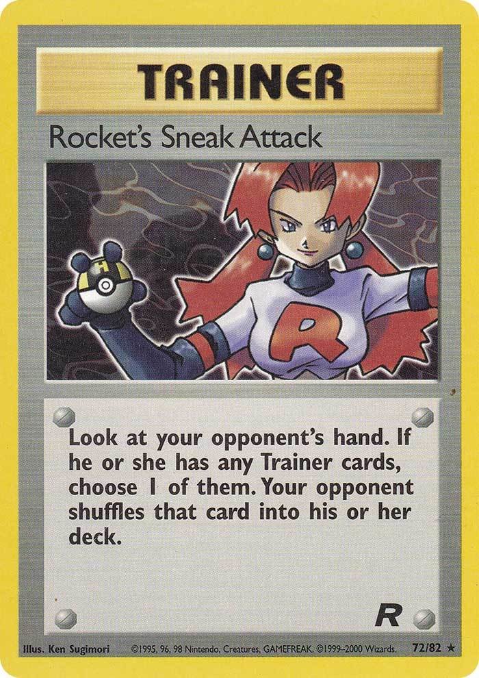 Rocket's Sneak Attack (72/82) [Team Rocket Unlimited] | Deep Dive Games St. Marys