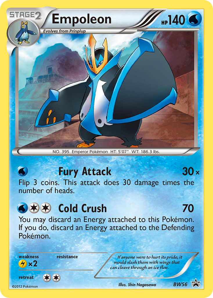 Empoleon (BW56) [Black & White: Black Star Promos] | Deep Dive Games St. Marys