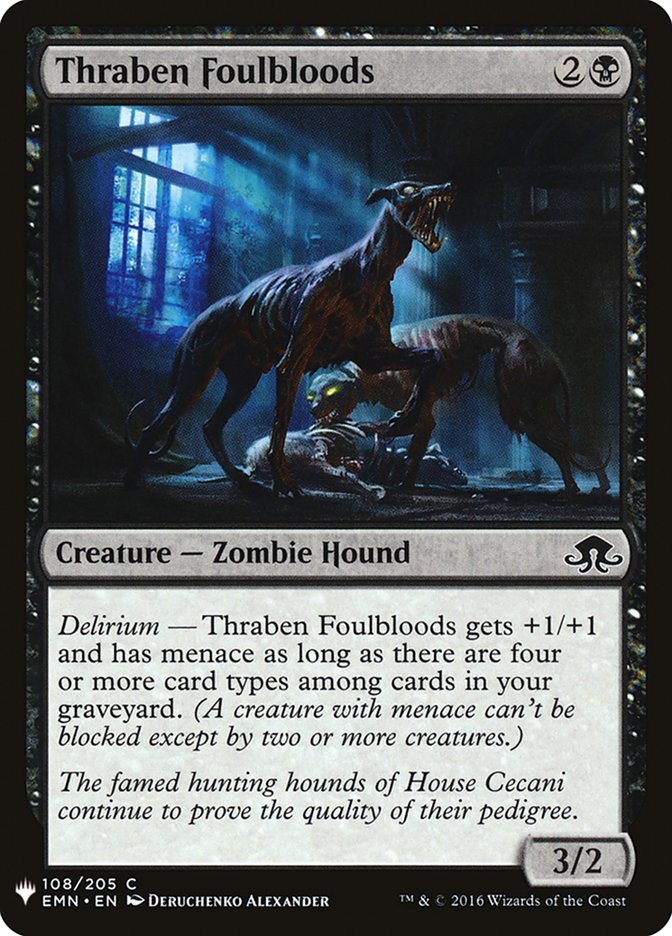 Thraben Foulbloods [Mystery Booster] | Deep Dive Games St. Marys