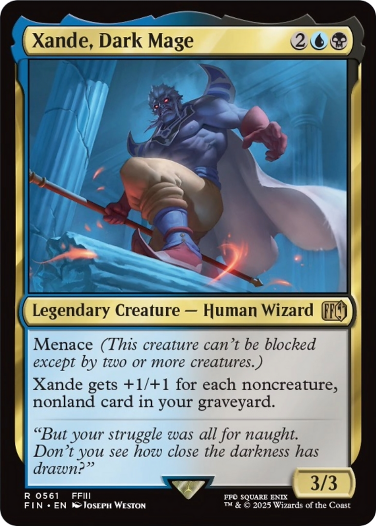 Xande, Dark Mage [FINAL FANTASY] | Deep Dive Games St. Marys