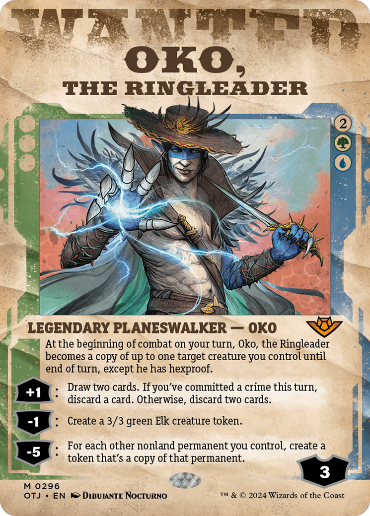 Oko, the Ringleader (Showcase) [Outlaws of Thunder Junction] | Deep Dive Games St. Marys