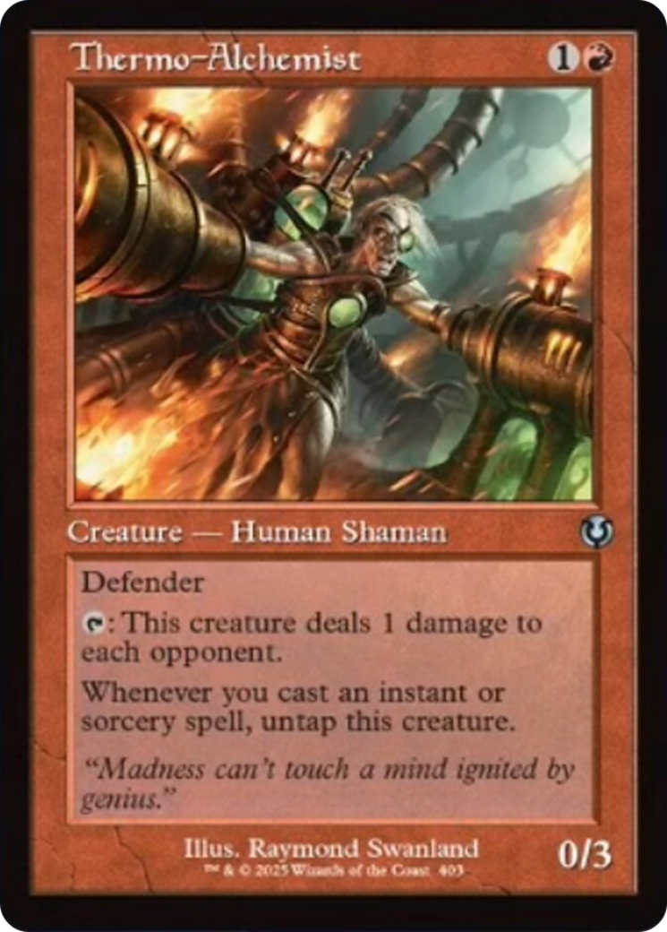 Thermo-Alchemist (Retro Frame) [Innistrad Remastered] | Deep Dive Games St. Marys