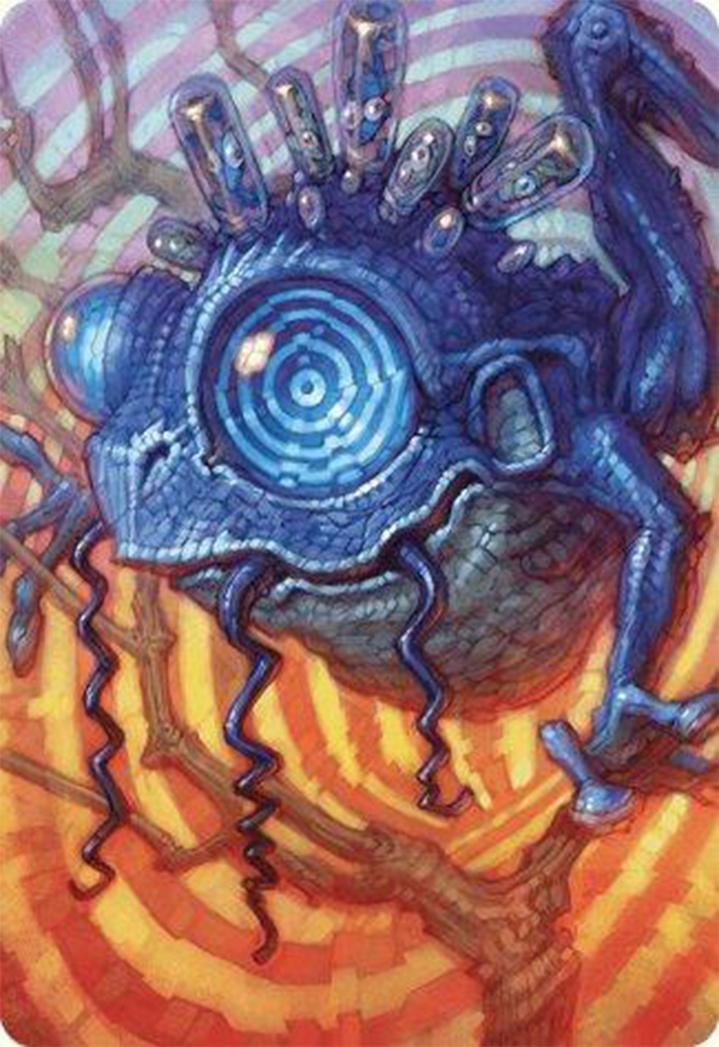 Psychic Frog Art Card [Modern Horizons 3 Art Series] | Deep Dive Games St. Marys