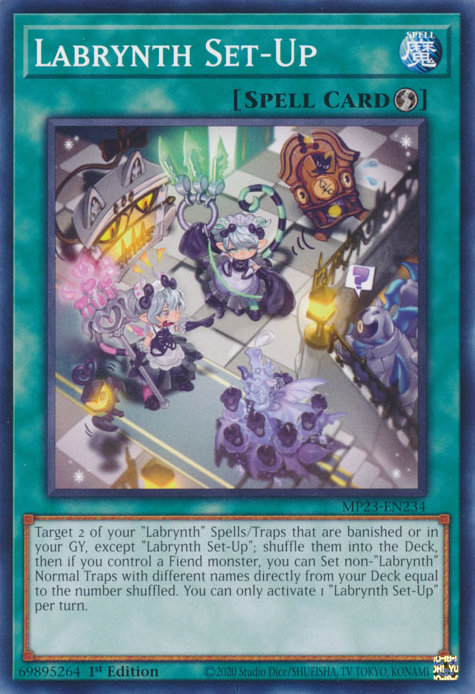 Labrynth Set-Up [MP23-EN234] Common | Deep Dive Games St. Marys