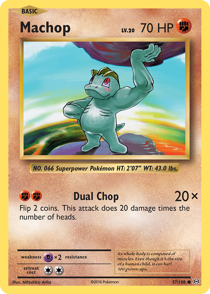 Machop (57/108) [XY: Evolutions] | Deep Dive Games St. Marys