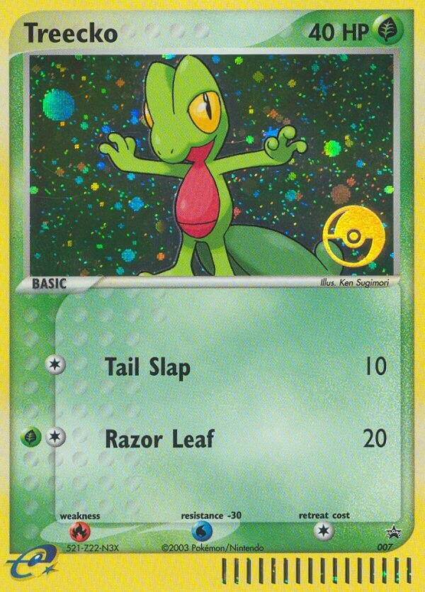 Treecko (007) [Nintendo: Black Star Promos] | Deep Dive Games St. Marys