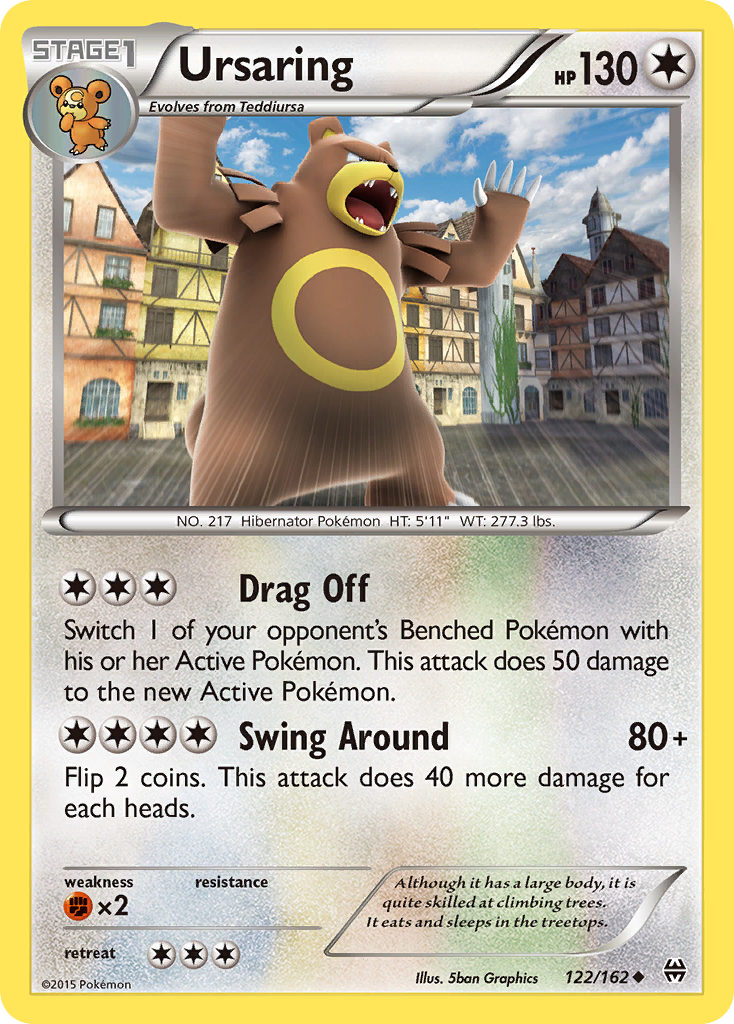 Ursaring (122/162) [XY: BREAKthrough] | Deep Dive Games St. Marys