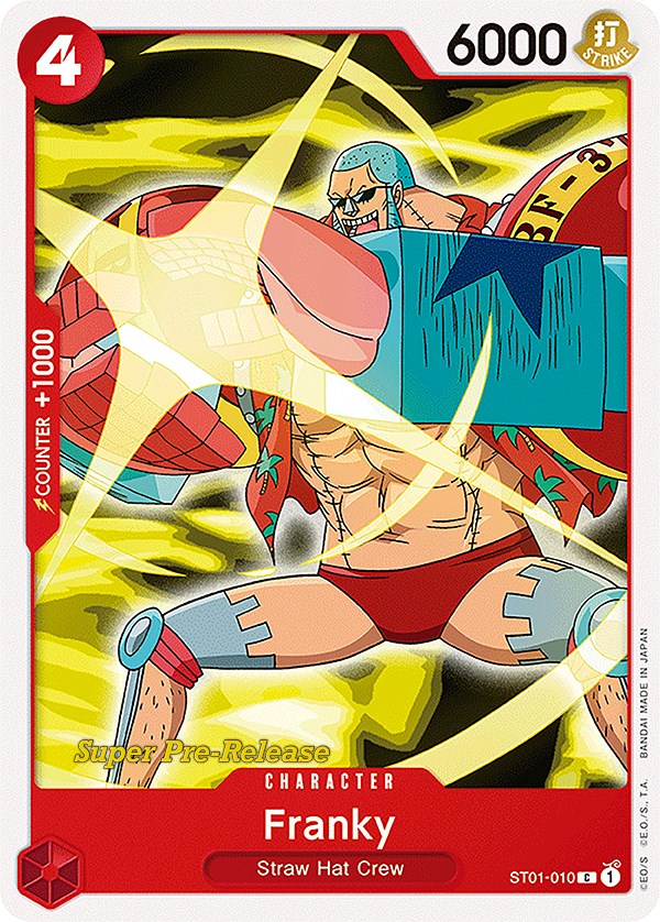 Franky [Super Pre-Release Starter Deck: Straw Hat Crew] | Deep Dive Games St. Marys