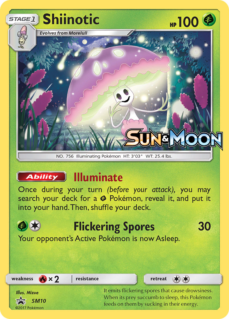 Shiinotic (SM10) [Sun & Moon: Black Star Promos] | Deep Dive Games St. Marys