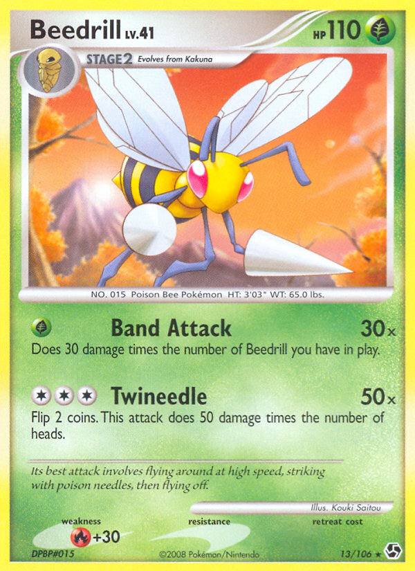 Beedrill (13/106) [Diamond & Pearl: Great Encounters] | Deep Dive Games St. Marys